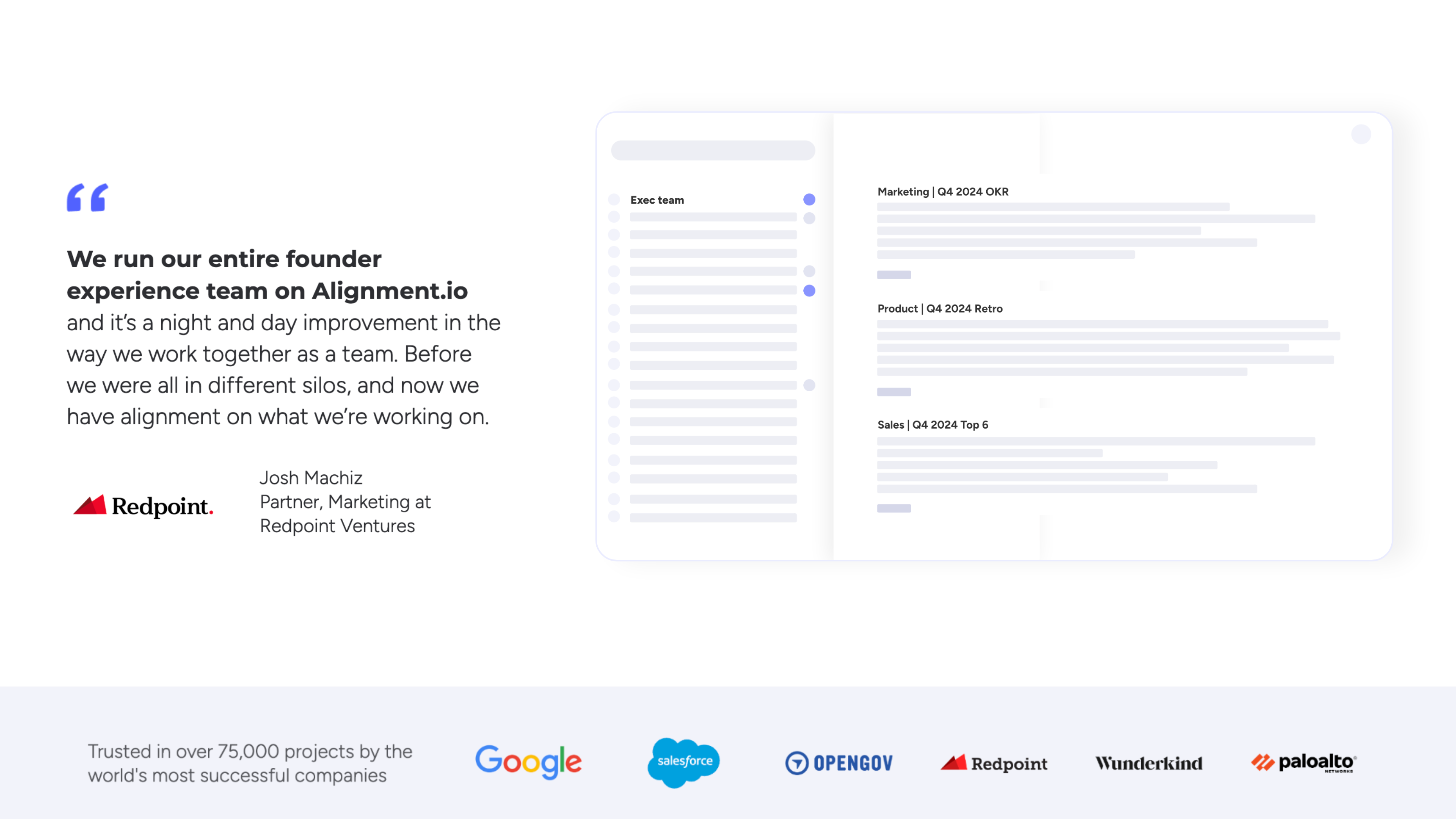 Consistent workflow